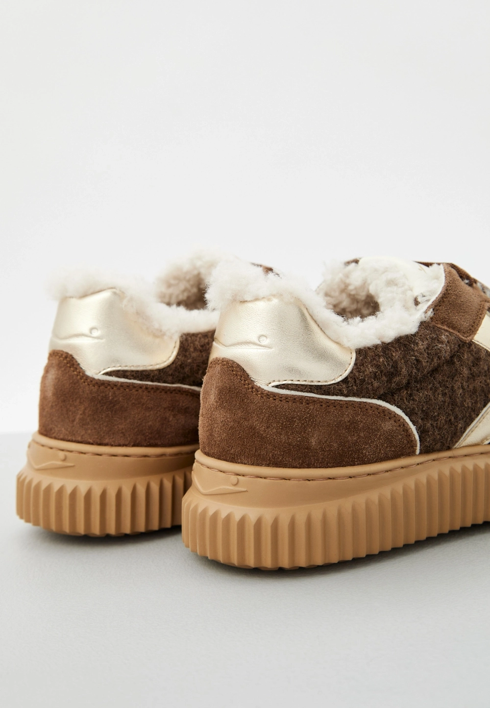 Короткие зимние кеды LIPARI FUR