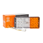 Ф402 AE LED (ФП008 AE) Фонарь передний, МТЗ, светодиодный, пластиковый корпус, 12/24 В (ан. 3703.3712, Ф402L)