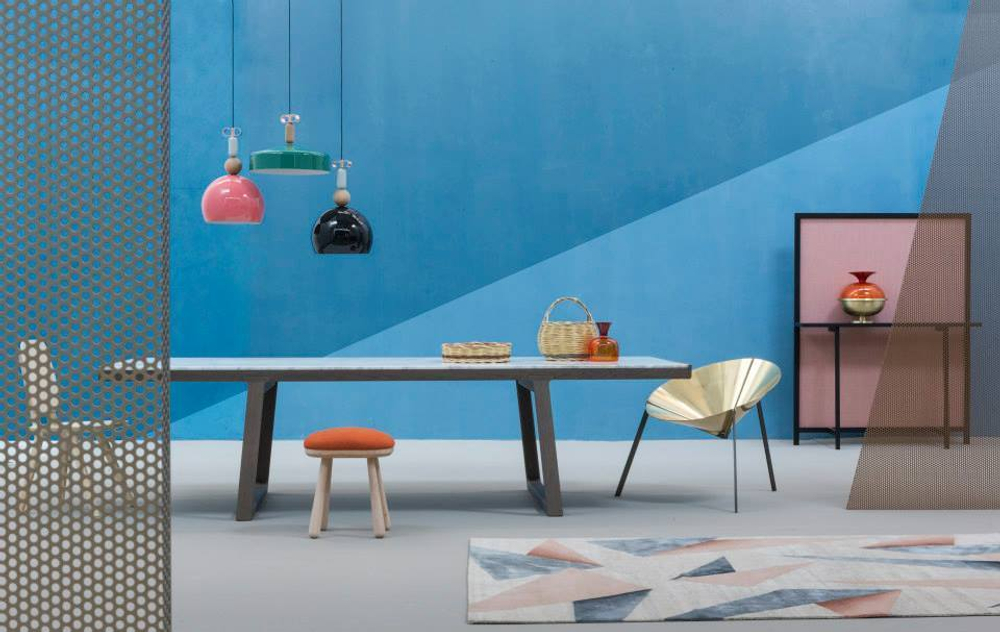 Подвесной дизайнерский светильник  Bon Ton N2C1 от YUUE Design Studio (зеленый)