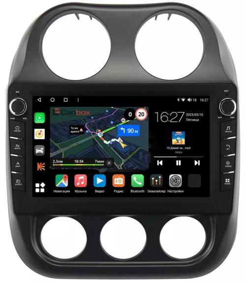 Магнитола для Jeep Compass 2011-2015 - Canbox 10-810 Android 10, Быстрая, CarPlay, 4G SIM-слот