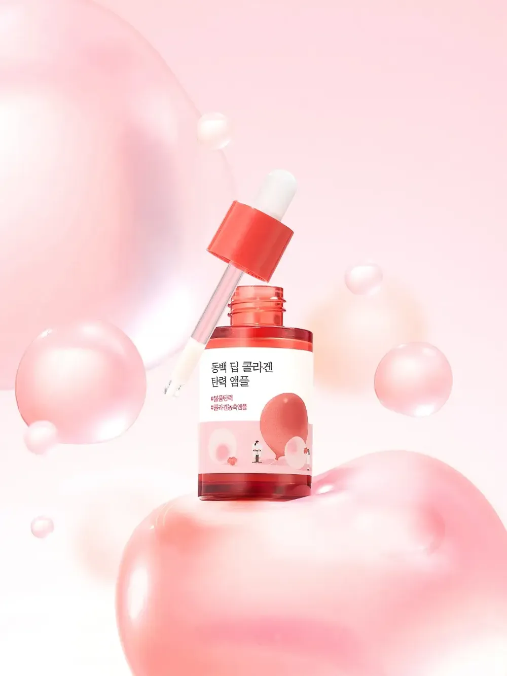 ROUND LAB [Повредилась упаковка] Camellia Deep Collagen Firming Ampoule (30 мл)