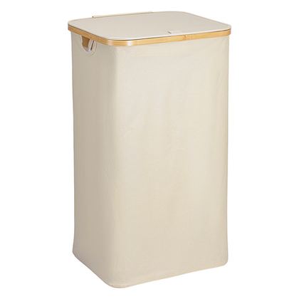 Корзина для белья 41х35х74см Smart Solutions Neat Tall молочная