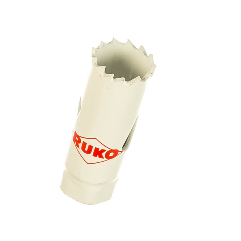 Коронка биметаллическая RUKO HSS Co 8% 19 мм, для сверления отверстий в черных и цветных металлах, пластике 126019