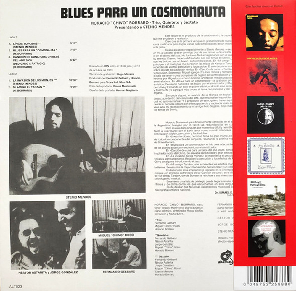 Horacio Chivo Borraro - Blues Para Un Cosmonauta
