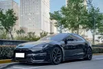 Обвес для Tesla Model S Refresh / Рестайлинг 2021+ Тесла С диффузор губа переднего бампера боковые юбки спойлер