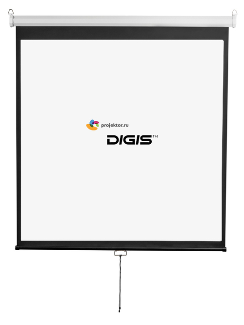 Экран настенный Digis DSOD-1105 200x200 см (1:1)