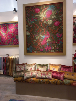Подушка Frati FLORAL GREEN Frati Home 30x60 Зеленый