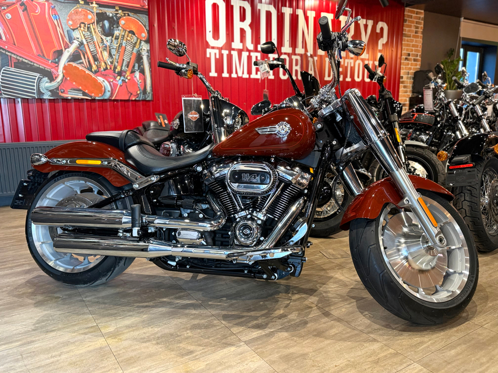 Harley-Davidson Fat Boy 114 (Wine Red) 2024 с НДС