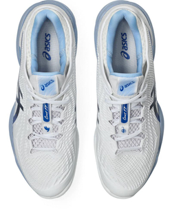 Мужские кроссовки теннисные Asics Court FF 3 Novak Clay - white/tuna blue