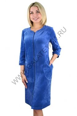 С-295-1/ Халат женский из велюра