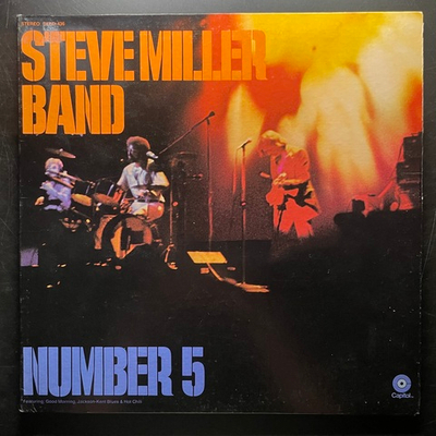 Steve Miller Band ‎– Number 5 (Скандинавия 1970г.)