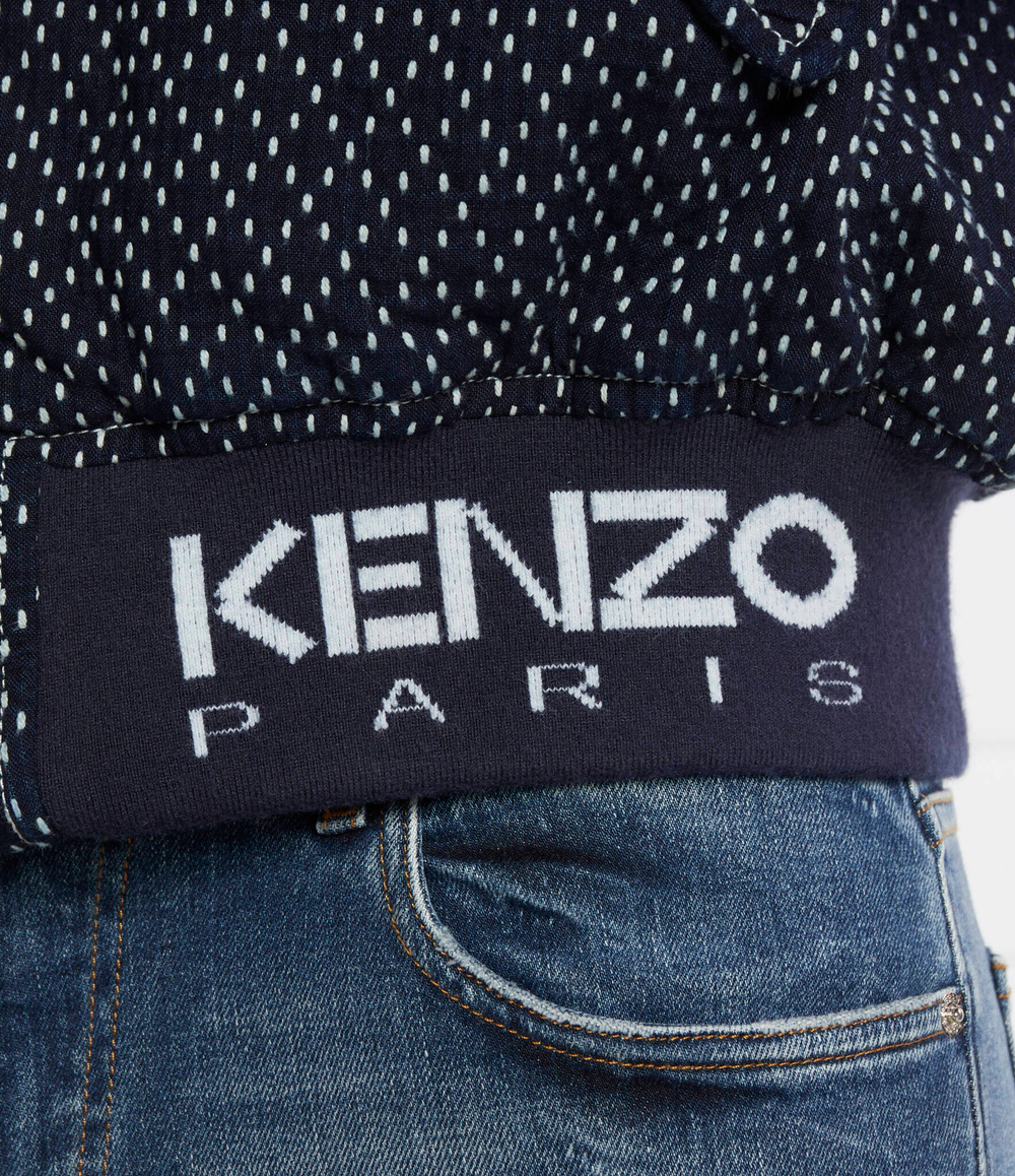 Куртка бомбер Kenzo - темно-синий(FD65DB1016I1)