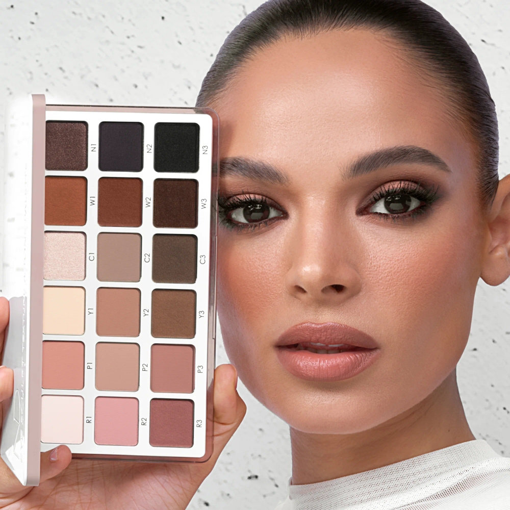 Палетка теней Natasha Denona Eye Sculpt Texture&Tone Eyeshadow Palette Soft