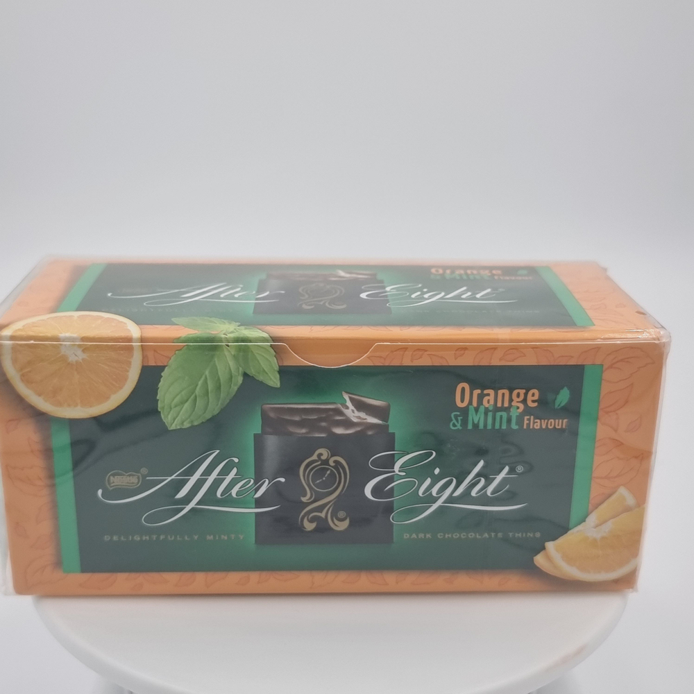 Шоколад порционный с начинкой Nestle AFTER EIGHT апельсин и мята 200 г (из Финляндии)