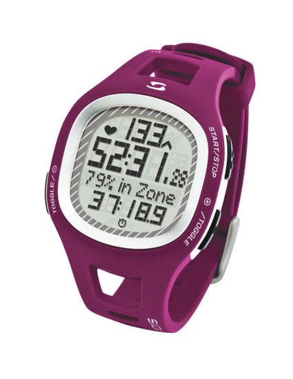 Наручные часы Sigma 21011 с пульсометром PC 10.11 purple