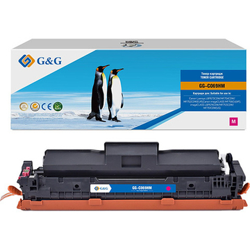 Картридж G&G, аналог Canon 069H M (5096C002) для LBP673/MF754/MF752 пурпурный (5.5k)