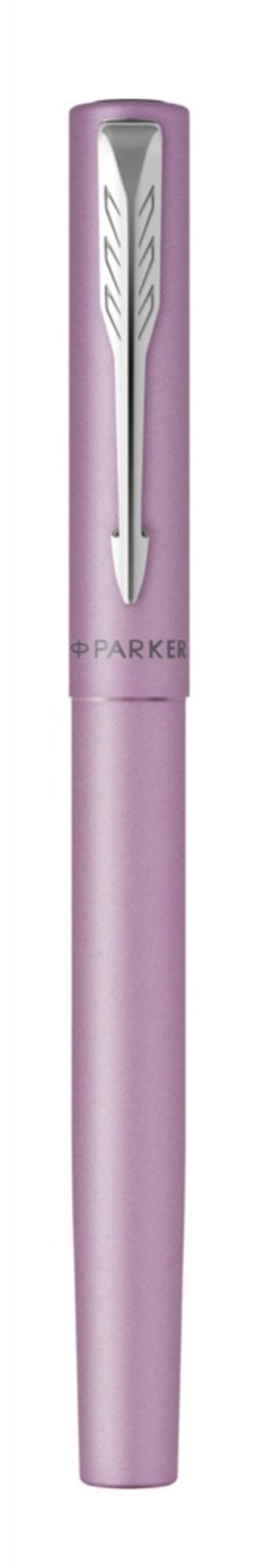 Перьевая ручка Parker Vector  XL Lilac, цвет чернил blue CT, перо: F, в подарочной упаковке.