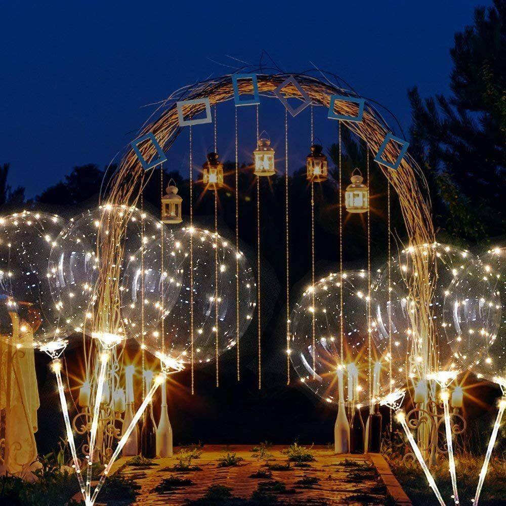 Шар (18"/46 см) Сфера 3D, Deco Bubble, Прозрачный, Кристалл