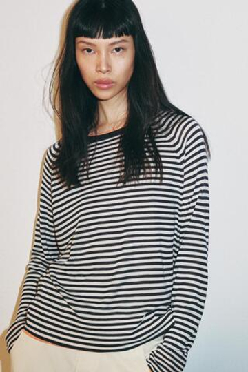 ZARA ТРИКОТАЖНЫЙ ДЖЕМПЕР, ПОЛОСКИ