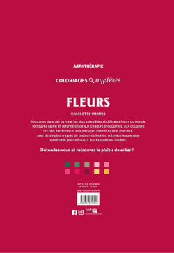 Раскраска по номерам Раскраска по номерам Coloriages mysteres Disney Disney Fleurs - Цветы / 9782376716044