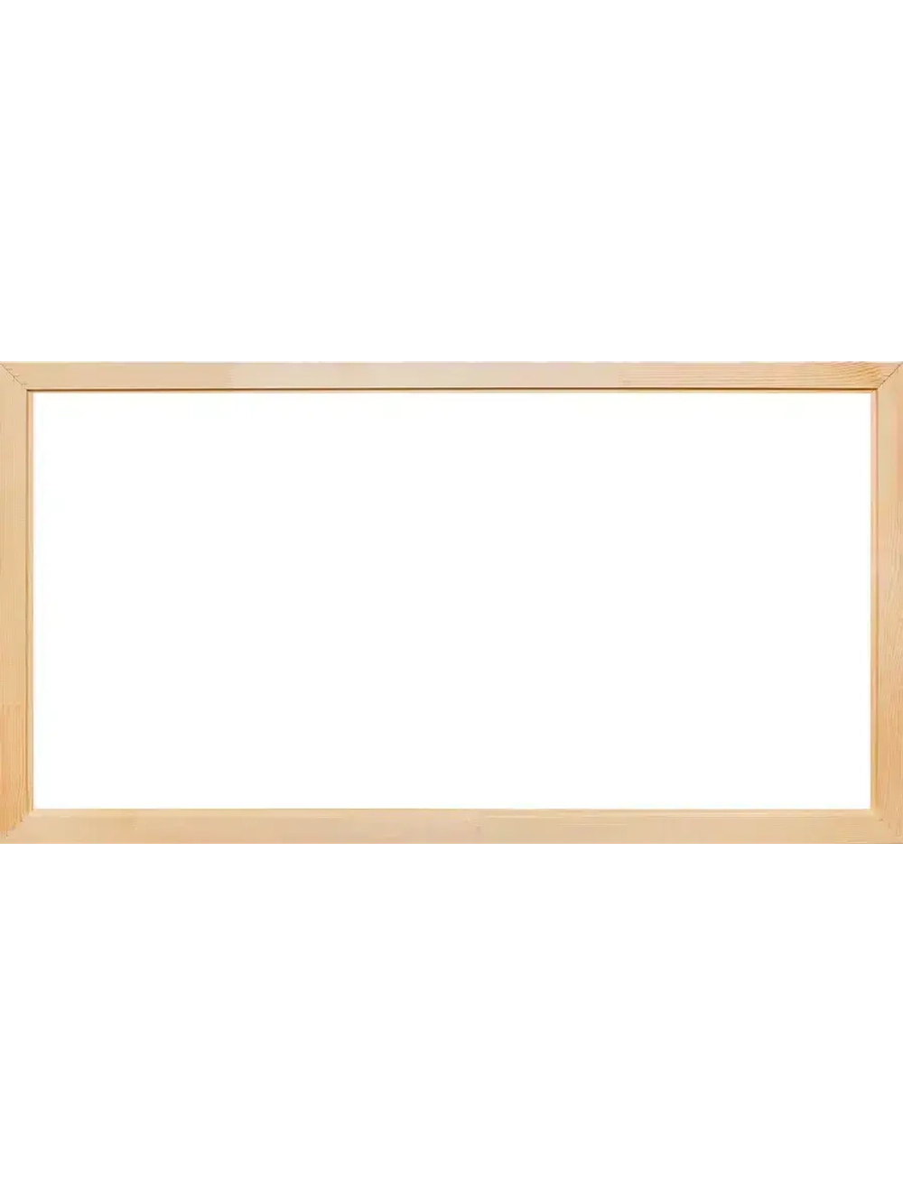 Деревянная рама 50x100 для картин на подрамнике сеч. 40x18
