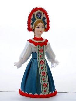 Кукла коллекционная Любава