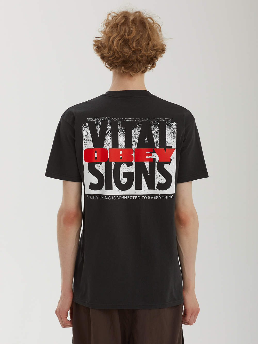 Мужская Футболка Obey Vital Signs