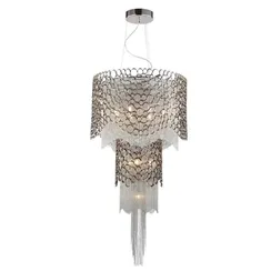 Подвесная люстра Hauberk HAUBERK SP-PL12+8+4 Crystal Lux