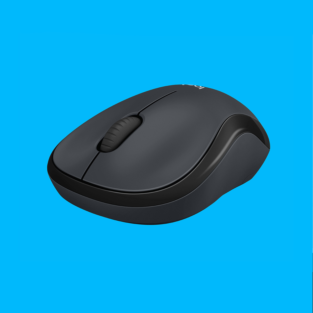 Мышь беспроводная Logitech M220 Silent, 1000dpi, черный, Retail, радиоканал, AA (910-004895)