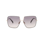 Солнцезащитные очки MaxMara 0082 32B многогранник черные с золотом