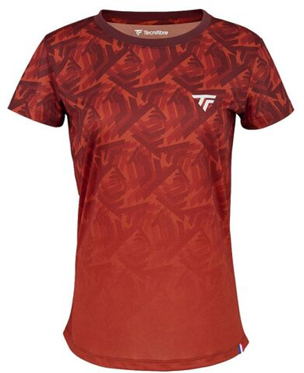 Женская теннисная футболка Tecnifibre X-Loop Tee - красный