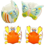 Нарукавники тренировочные 20*15 см Крабик/Бабочка, 3-6 лет
