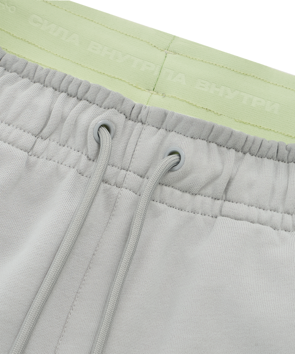 Брюки JOGEL Power Inside Diagonal Pants Relaxed Fit, серый