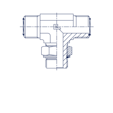 Штуцер FRTA D06 ORFS 9/16 - BSP 3/8