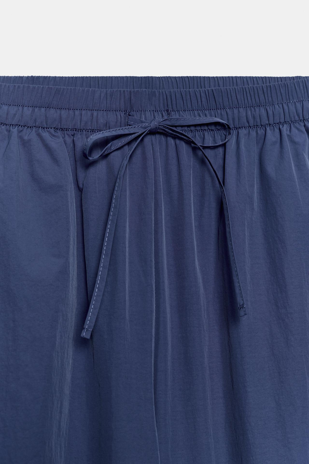 ZARA ТЕХНИЧНЫЕ БРЮКИ С ЛАМПАСАМИ, СИНИЙ