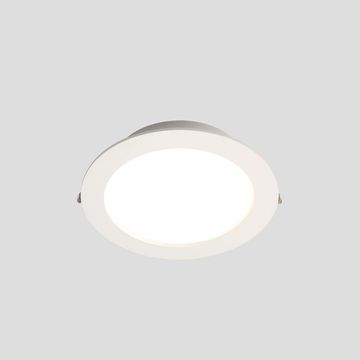 Встраиваемый светильник IP44 LED 12W 4000К CLT 529C142 WH 4000K белый Crystal Lux