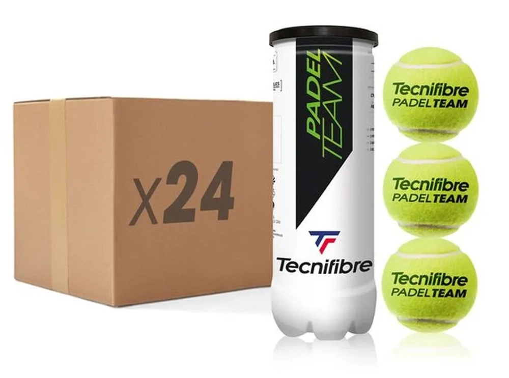 Мячи для Padel Tecnifibre Padel Team 24 x 3B