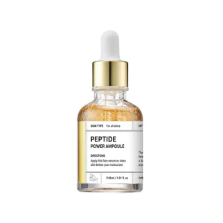 Beauty Of Majesty (BOM) Концентрированная пептидная сыворотка с 24K золотом -BOM Peptide Power Ampoule, 30 мл