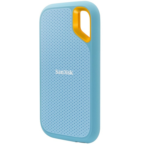 Внешний жесткий диск SSD 1Tb, SanDisk Extreme Portable V2 USB 3.2, Type-C, Blue (SDSSDE61-1T00-G25B)