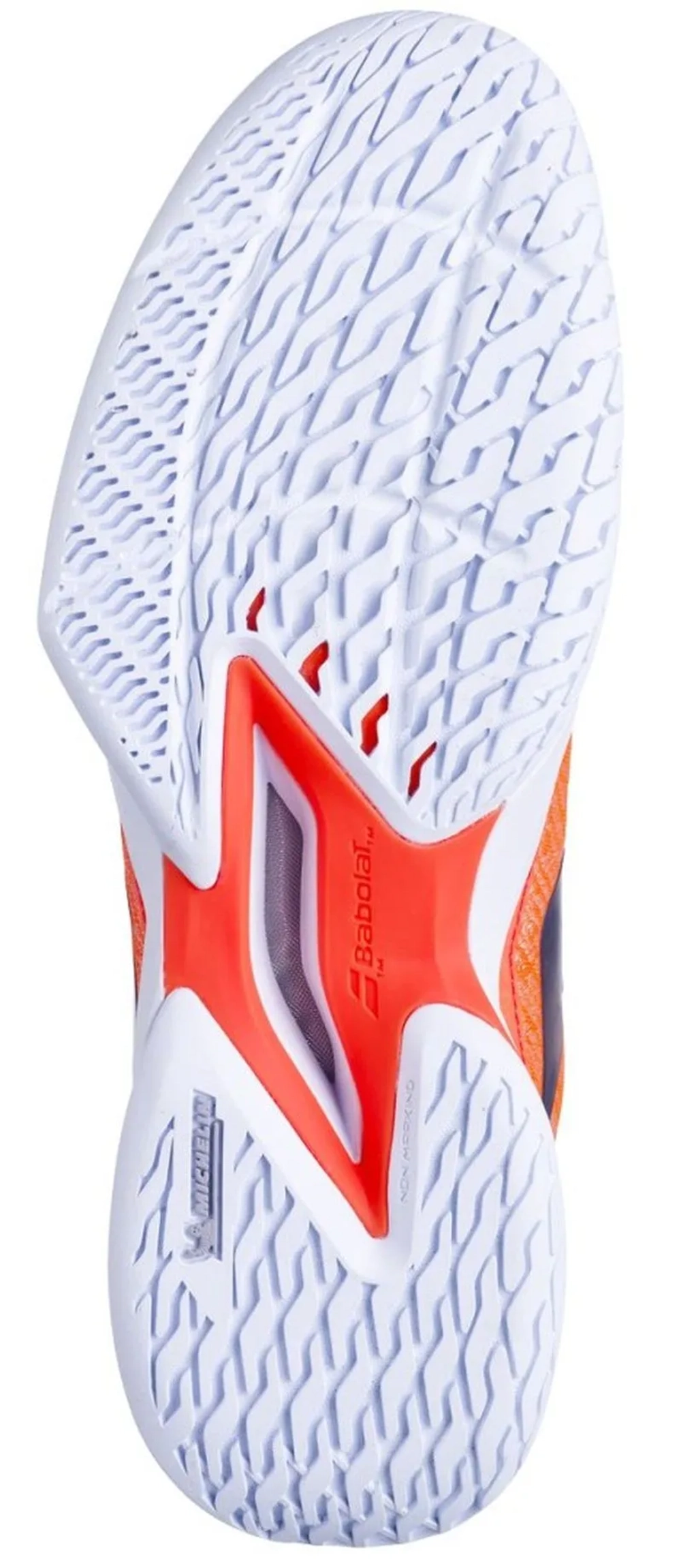 Теннисные кроссовки Babolat Jet Mach 3 All Court - strike red/white