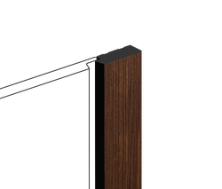 Финишный молдинг декорированный HiWood, 270x3,1 см