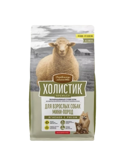 Корм для собак "Холистик Премьер" Ягненок с рисом 3кг