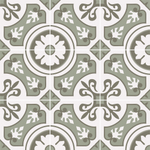 Smile Tile Эклектика Пальмира Зеленый 20x20