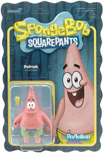 Фигурка Super7 - Spongebob ReAction W1-Patrick