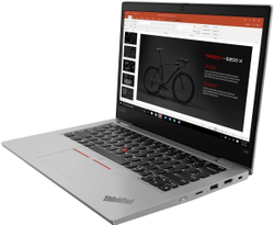 Ноутбук Lenovo ThinkPad L13 20R30006RT 13.3; 1920x1080 (Full HD), Intel Core i5 10210U, 1600 МГц, 8192 Мб, 256 Гб SSD, Intel UHD Graphics, Wi-Fi, Bluetooth, Cam, Windows 10 Professional (64 bit), серебристый