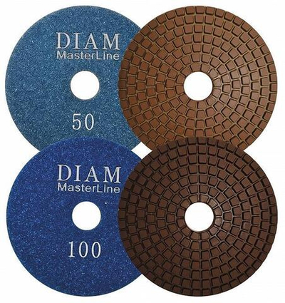 Алмазный гибкий шлифовальный круг DIAM MasterLine Wet 100*2,5 №100 000575