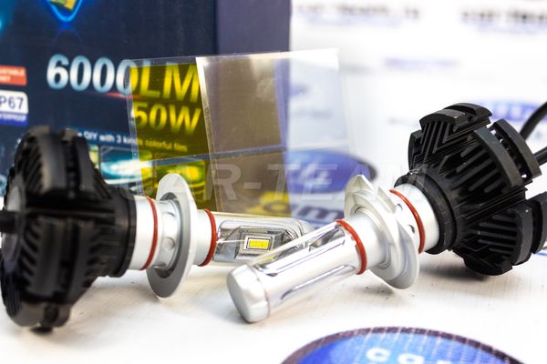 Автолампы светодиодные LED "X3" Цоколь H7