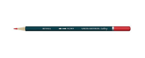 Карандаш акварельный художественный заточенный, 6 шт, 325 Рубиновый (Ruby), Vista-Artista Gallery VGWP
