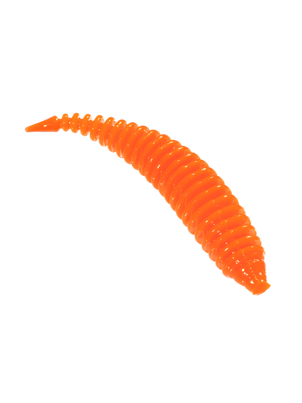 Приманка ZUB-MAGGOT SLIM 40мм(1,5")-12шт, (цвет 201) оранжевый