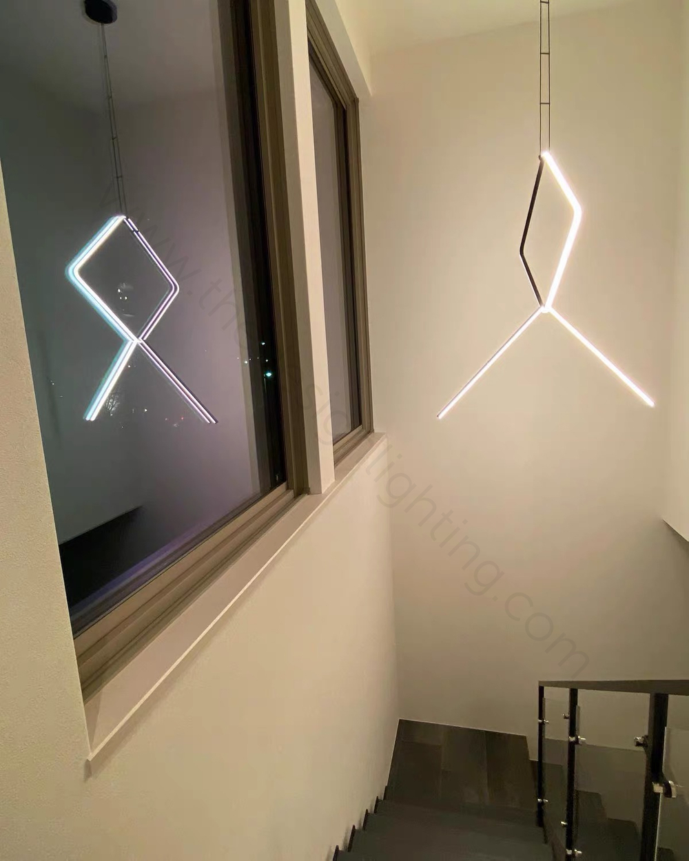 Pendant design lamp Arrangements Square by Flos